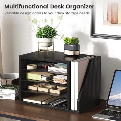 Wooden Mail Organizer, Desk Organizer - Image 2
