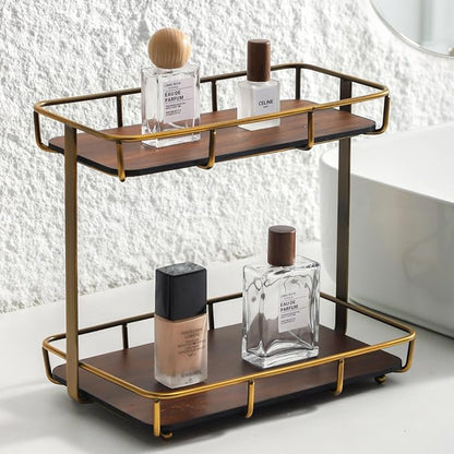 Bathroom Organizer Countertop Perfume Organizer Makeup Organizer Cosmetics by Dobbyby