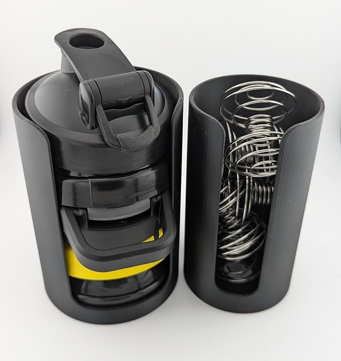 Shaker Bottle Lid Organizer – Fits BlenderBottle® and Similar Shaker Lids – by Unknown
