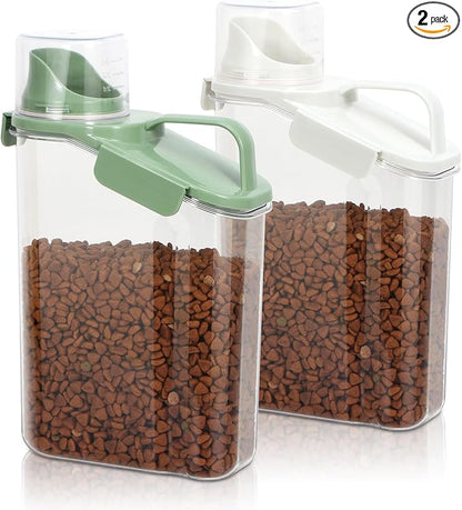 TBMax Rice Container Cereal Storage Container 2 Pack, Kitchen Pantry Dry Food by TBMax