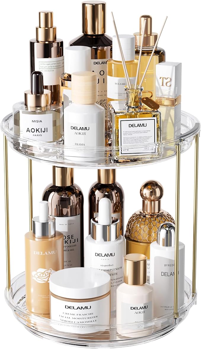Delamu Rotating Makeup Organizer by DELAMU