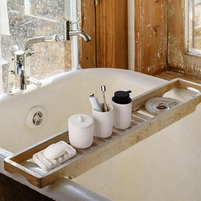 BosilunLife Beige Bathroom Accessories Set - Image 7