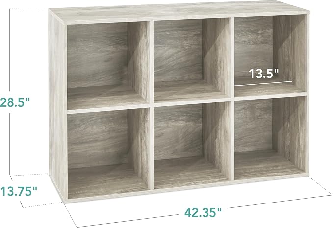 Best Choice Products 6-Cube Storage Organizer, 13.5in Shelf Opening, Display - Image 2