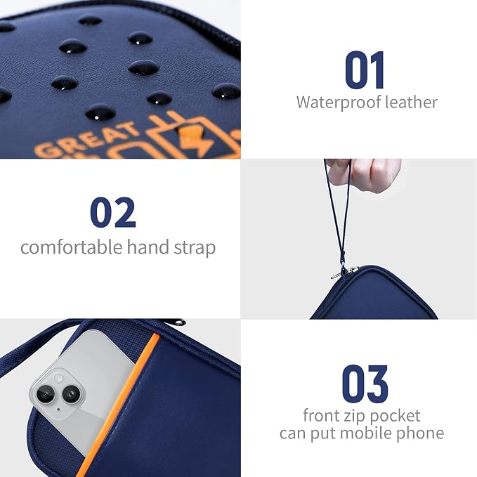 Lcsmaokin Travel Cable Organizer Bag Pouch Electronic Accessories Carry Case - Image 5