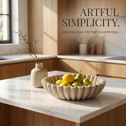 OAKOA Large Decorative Bowl for Home Decor - Image 7