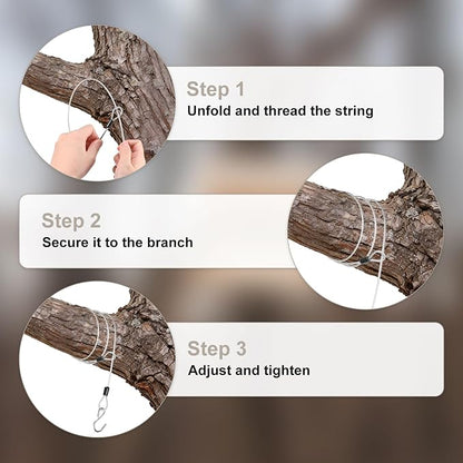 M METERXITY 2-Pack Bird Feeder Hanger - Image 5