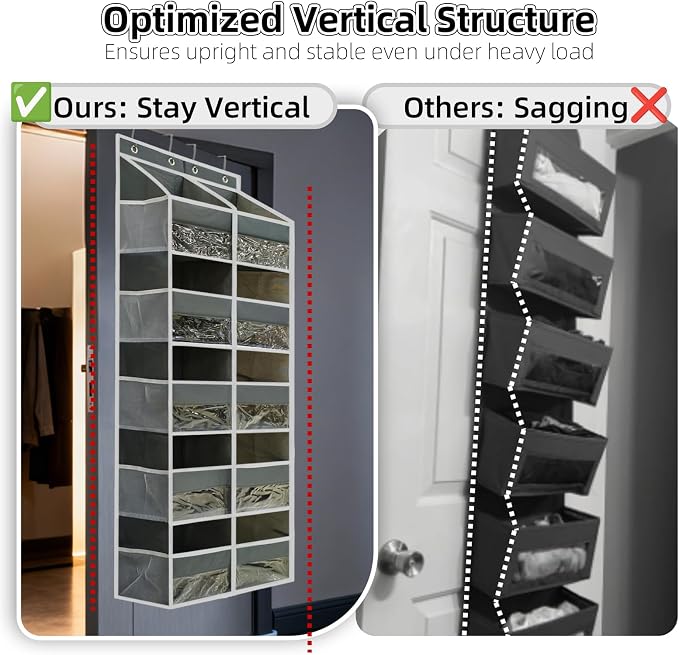 5-Tier Heavy Duty Over the Door Organizer - Image 7