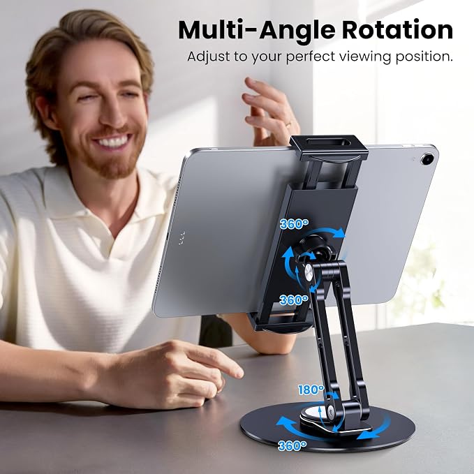 Tablet Stand Holder for iPad, Adjustable - Image 2