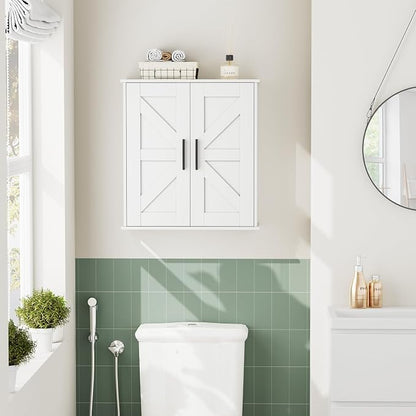 Homleke Bathroom Wall Cabinet, Medicine Cabinet - Image 8