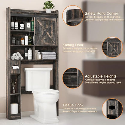 Vabches Over The Toilet Storage Cabinet - Image 4