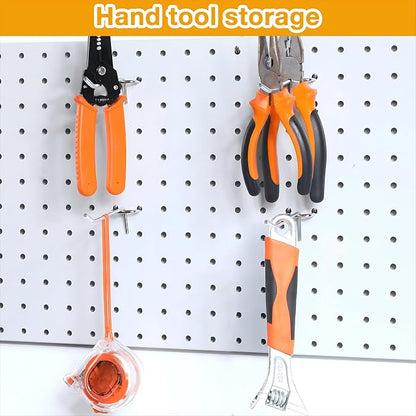 Funrous 100 Pack Peg Board Hooks Stainless Steel Pegboard Hooks Shelving - Image 6