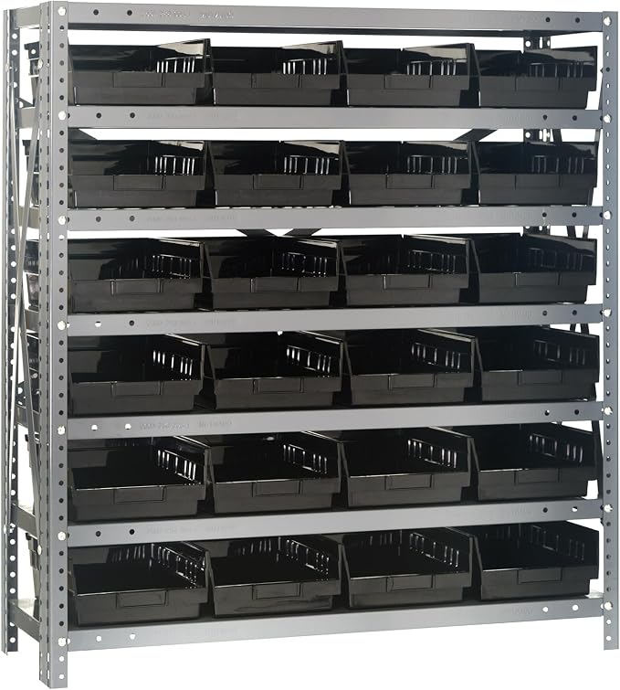 Quantum Storage Systems 1239-107BK Steel Shelving Unit by QuantumStorageSystems