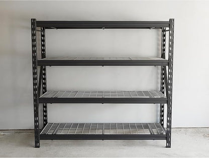 Ironton 4-Tier Industrial Steel Shelving Unit, 000-Pound Load Capacity - Image 7