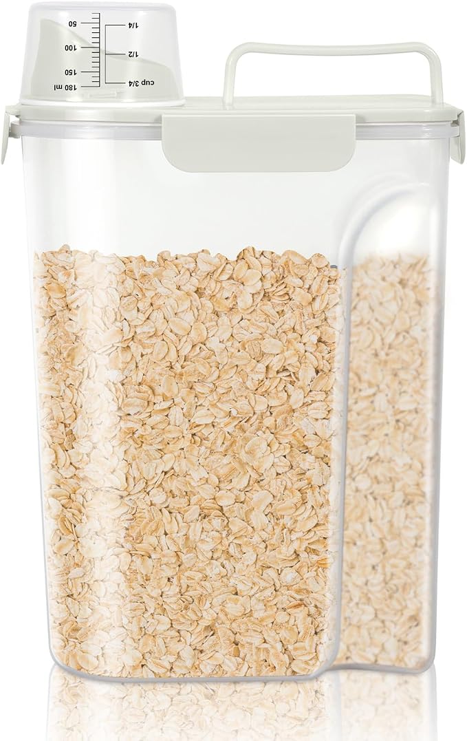 TBMax Airtight Rice Container 10 Lbs, Cereal Dispenser, Pet Cat Dog Food by TBMax