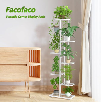 Corner Plant Stand Indoor 8 Tier 9 Potted - Image 5
