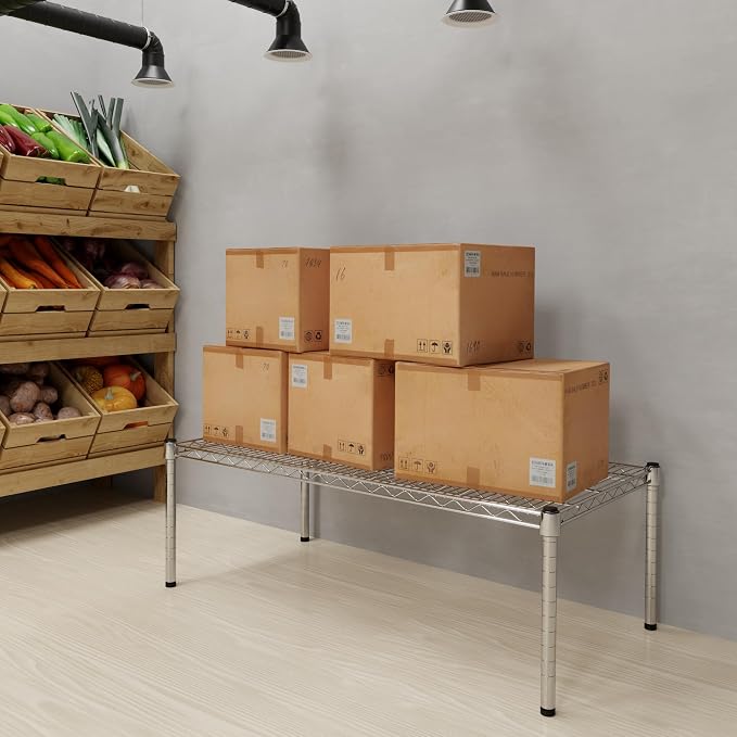 21" Deep x 42" Wide x 14" Height Wire Shelving Kit | 1-Tier | NSF Commercial - Image 8