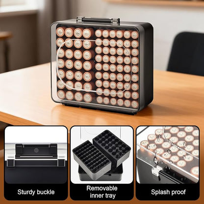 FULLCASE Battery Storage Organizer Box, Holder Container - Image 5