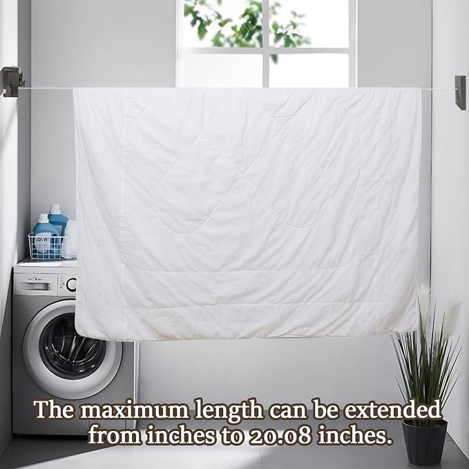 Retractable Clothesline, Retractable Outdoor Clothes Line, Heavy Duty Clothes - Image 7