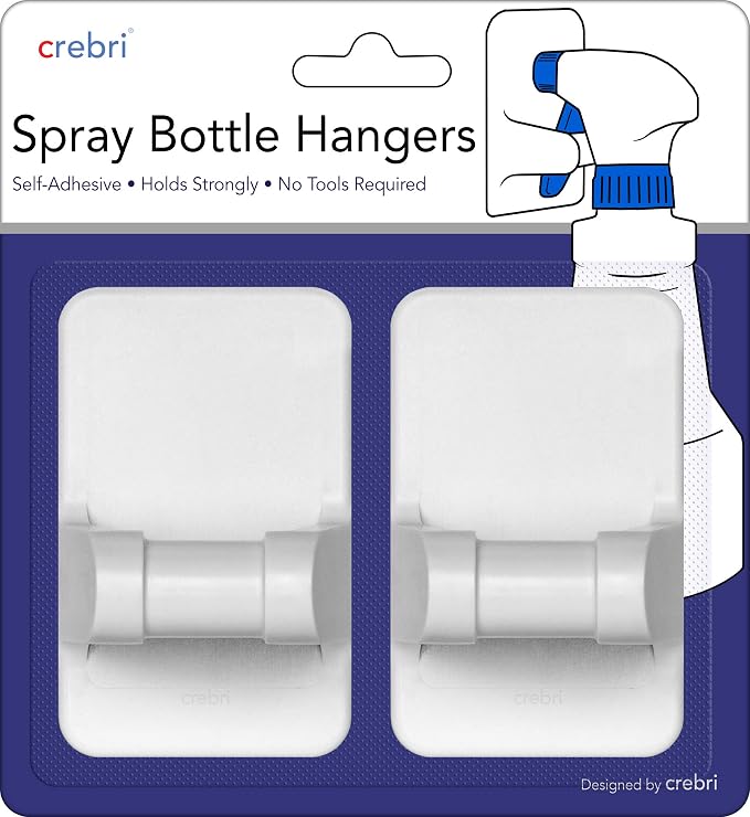 Wall Hooks for Spray Bottle, Salf-Adhesive Spray Bottle Holder, for Spray - Image 8