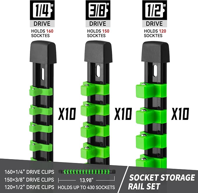 Socket Organizer Drive ABS Tools - Image 4