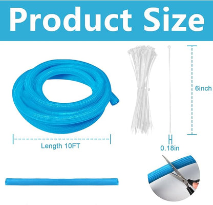 10 Ft High Visibility Chain Cover Kit - Image 2