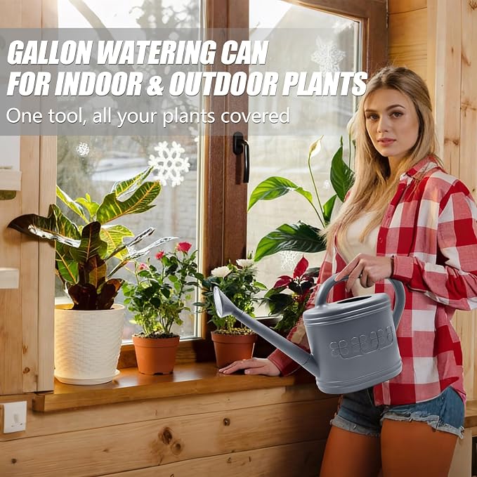 Watering Can for Indoor & Outdoor Plants, Plant Watering Can - Image 3
