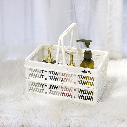 ZHJINGYU crates for storage, plastic baskets for organizing, collapsible - Image 8