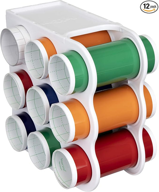 ArtBin 6866AG Mini Vinyl Storage Rack, Organizer up to 9 Vinyl Rolls, 1 Rack by ArtBin