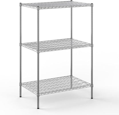 24" Deep x 36" Wide x 54" Height Wire Shelving Kit | 3-Tier | NSF Commercial by Regal+Altair