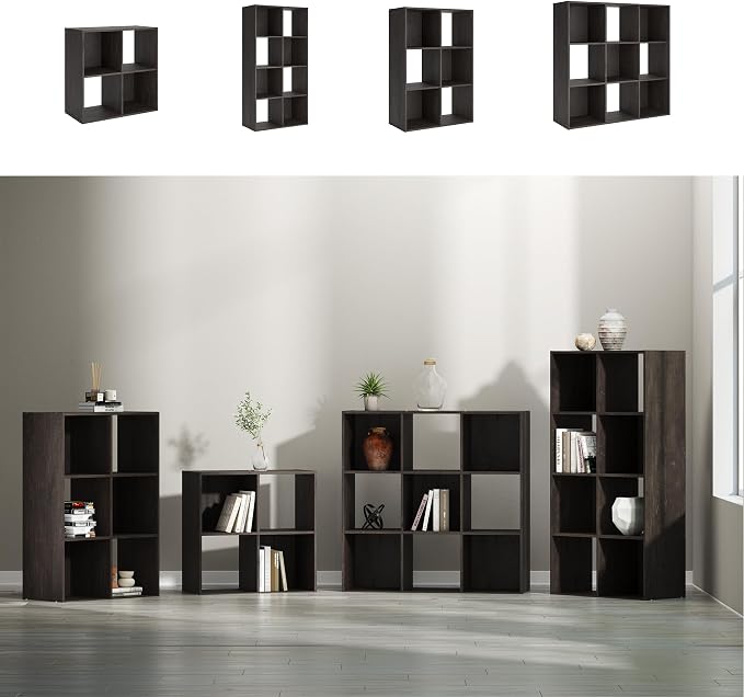 Signature Design by Ashley Piperton 9 Cube Storage Organizer or Bookcase - Image 6