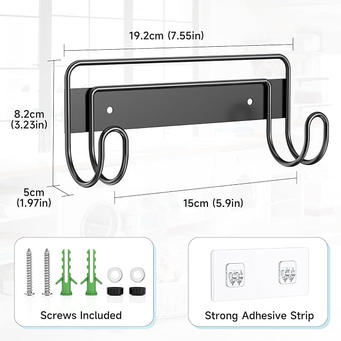 Ironing Board Hanger Wall Mount, Ironing Board Holder - Image 5