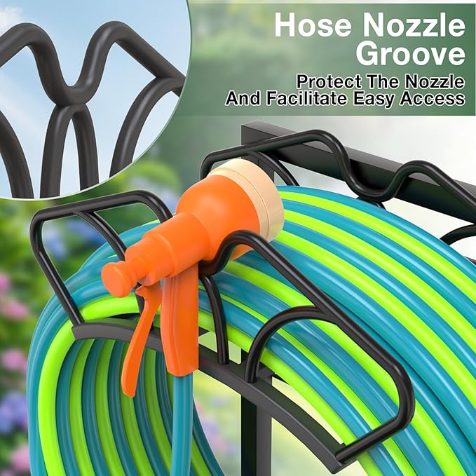 Qatsrin Upgraded Garden Hose Holder - Image 4