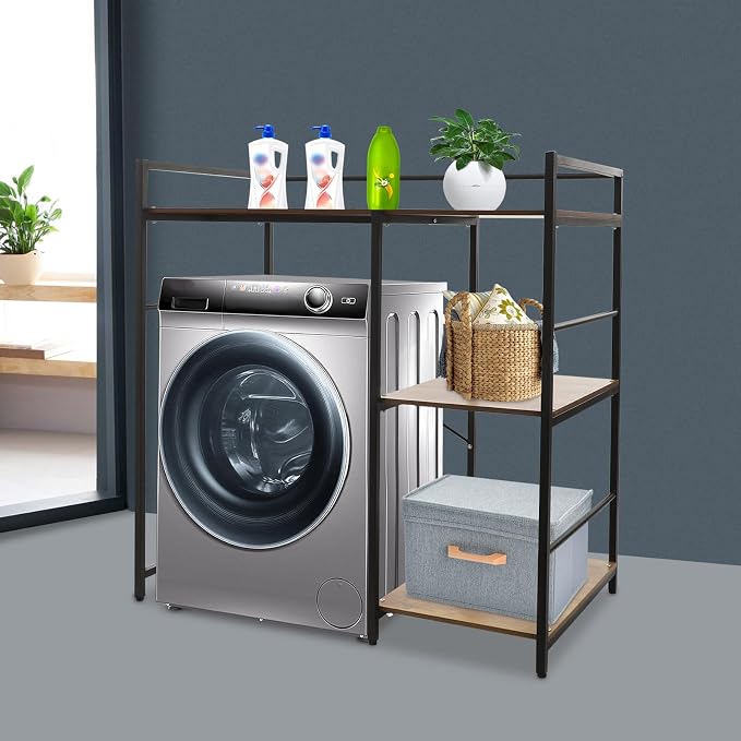 3 Tier Washing Machine Storage Shelf, Laundry Organizer Utility Rack - Image 7