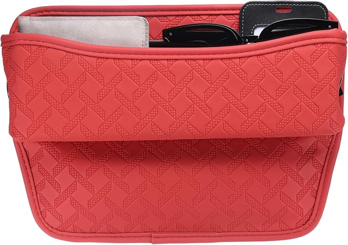 HARFINGTON Car Seat Gap Filler Organizer 11.5 x 8 x 2.1 Inch Leather Universal by HARFINGTON