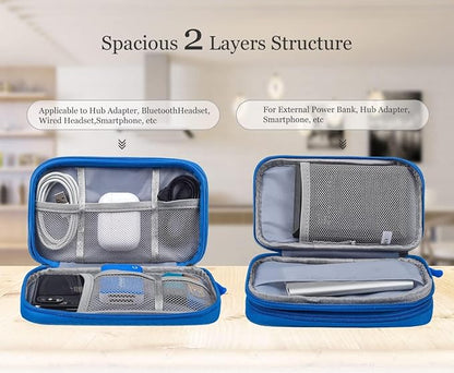 CAOODKDK Electronics Accessories Organizer Pouch, Electronic Organizer Travel - Image 3
