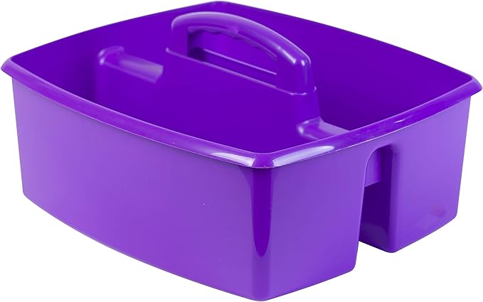 Storex 2-Compartment Large Caddy – Multipurpose Classroom Organizer - Image 3