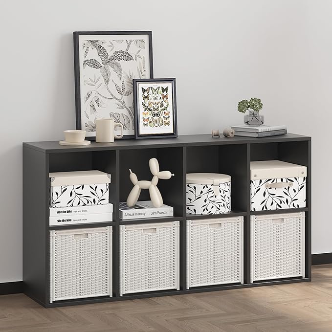 Wooden 8 Cube Storage Organizer by NewBeth