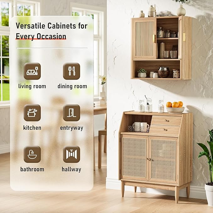 INNOD Bathroom Wall Storage Cabinet, Medicine Cabinet - Image 5