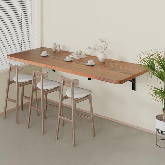IAE Floating Wall Mounted Folding Table Desk - Image 4