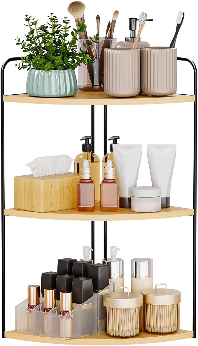 Bathroom Counter Organizer, Countertop Organizer, Vanity Organizers, Bathroom by ForestAngle