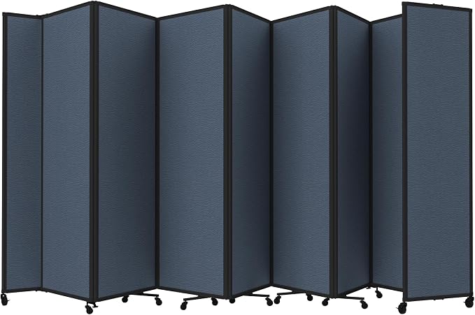Versare Room Divider 360 Portable Wall Partition | Folding Panels | Large by VERSARE