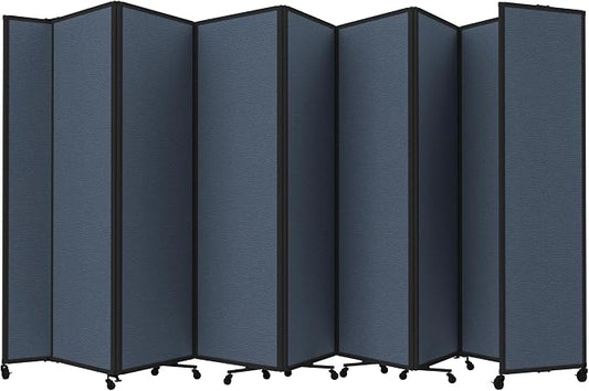 Versare Room Divider 360 Portable Wall Partition | Folding Panels | Large by VERSARE