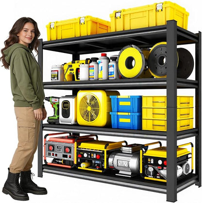 45" W x 16" D x 63" H Heavy Duty Storage Shelves, 4 Tier Adjustable Garage by KILISTEELS