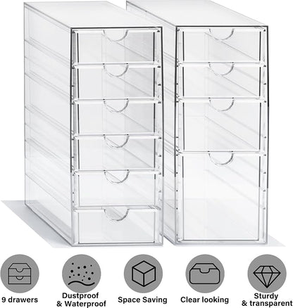 Prsildan Acrylic Drawer Makeup Organizer - Image 5