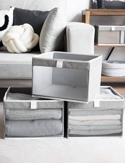 StorageWorks Closet Storage Bins, Large Storage Baskets - Image 6