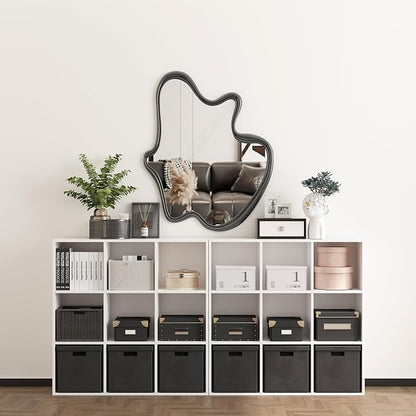 Wooden 9 Cube Storage Organizer - Image 4
