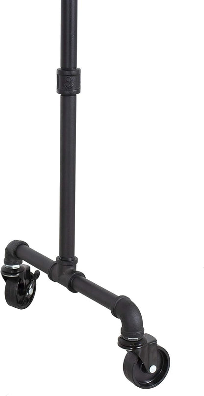 William Roberts Vintage Industrial Heavy Duty Hanging Rod Garment Rolling - Image 5