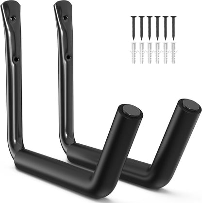 niffgaff Heavy Duty Garage Storage Hooks - 120 LB Capacity Wall Mounted Rack by niffgaff