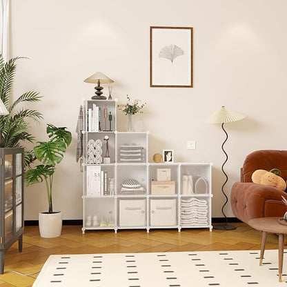 AWTATOS Cube Storage Closet Organizer 12 Cube Storage Shelves - Image 5