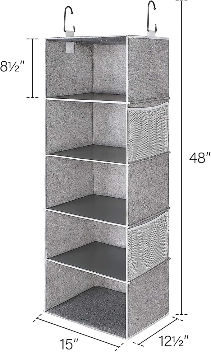 StorageWorks 5-Shelf Hanging Shelves - Image 3